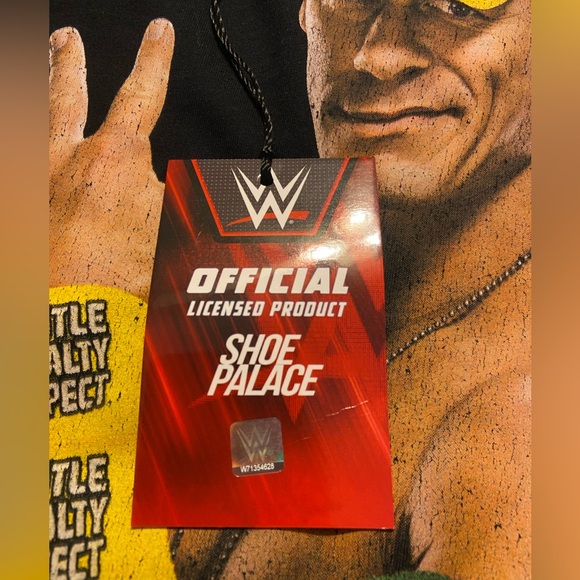 NWT! Shoe Palace X WWE John Cena You can’t see me Westling Shirt L - Picture 7 of 10
